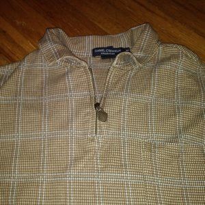 Daniel Cremieux Long Sleeve Polo with Zipper